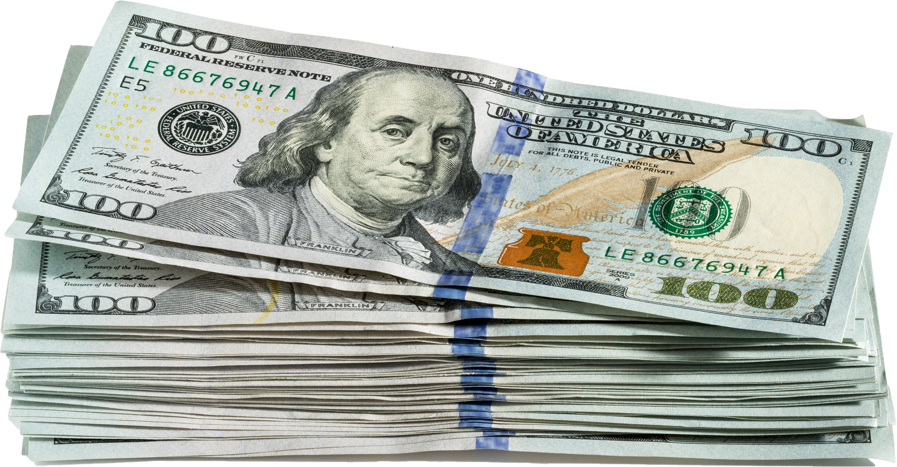 New Design 100 Dollar Bills